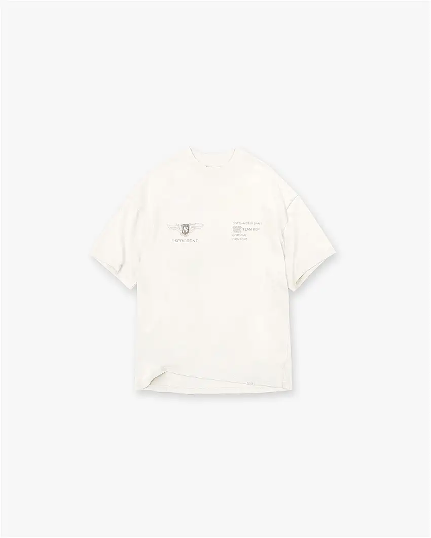 Team Rep T-Shirt - Flat White