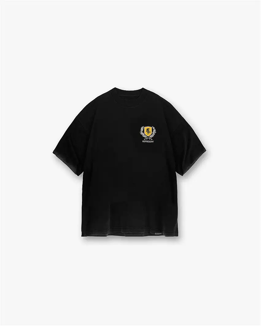 Crest T-Shirt - Vintage Black