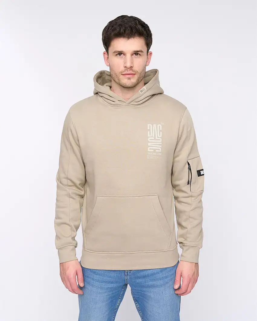 Tremake Hoodie Light Pebble