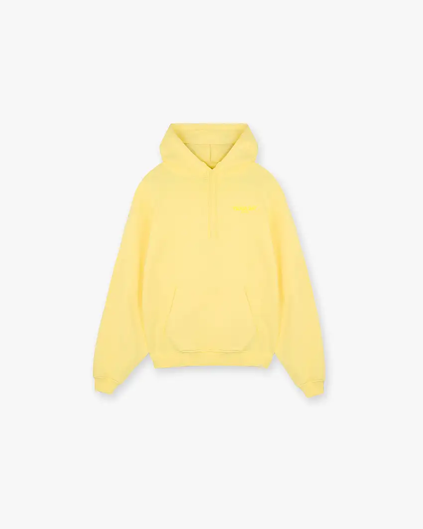 Team 247 Oversized Hoodie - Lemon