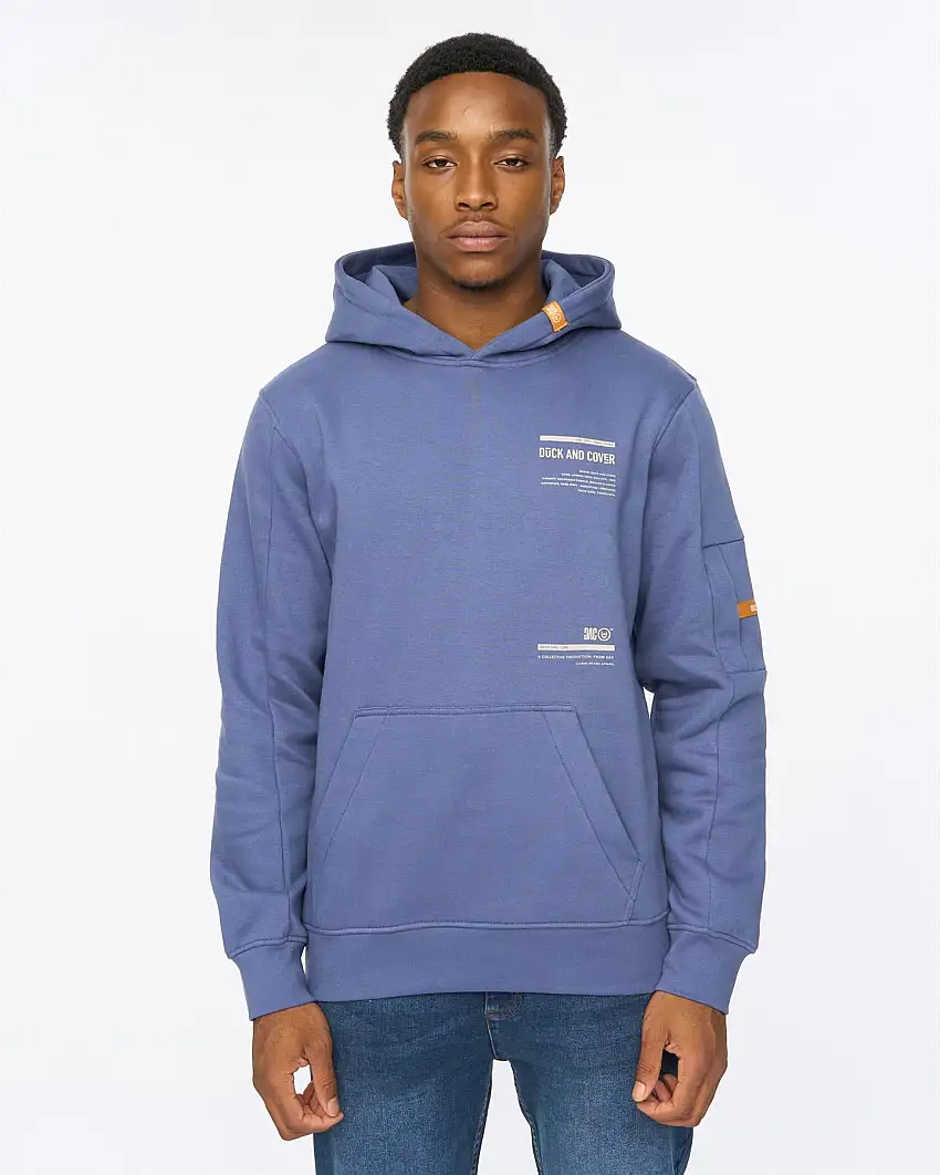 Ambridge Hoodie Denim Blue