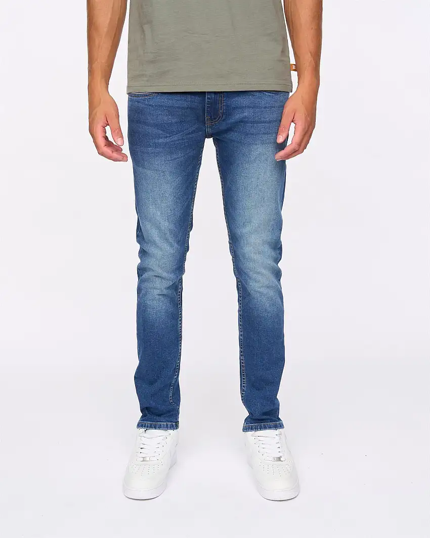 Maylead Slim Fit Jeans Stone Wash