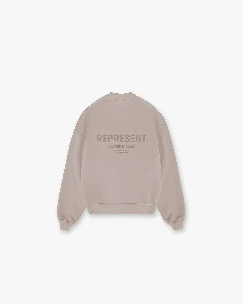Represent Owners Club Sweater - Mushroom