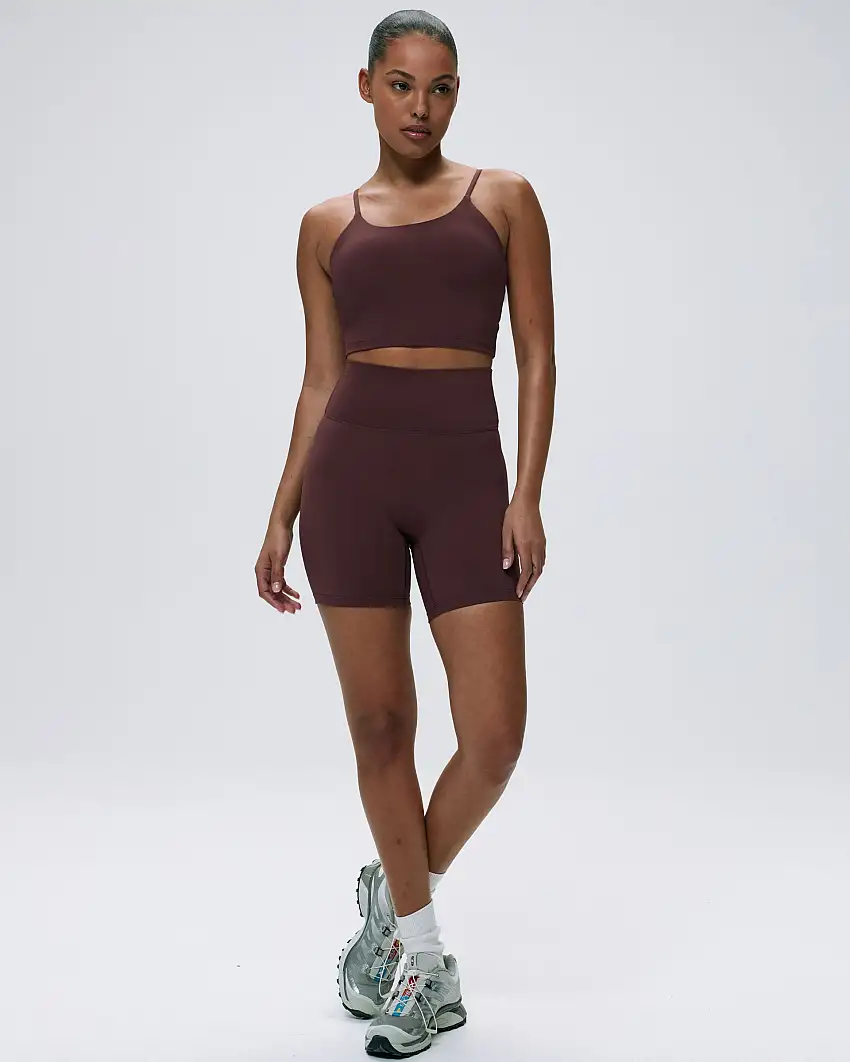 Ultimate Crop Shorts - Burgundy