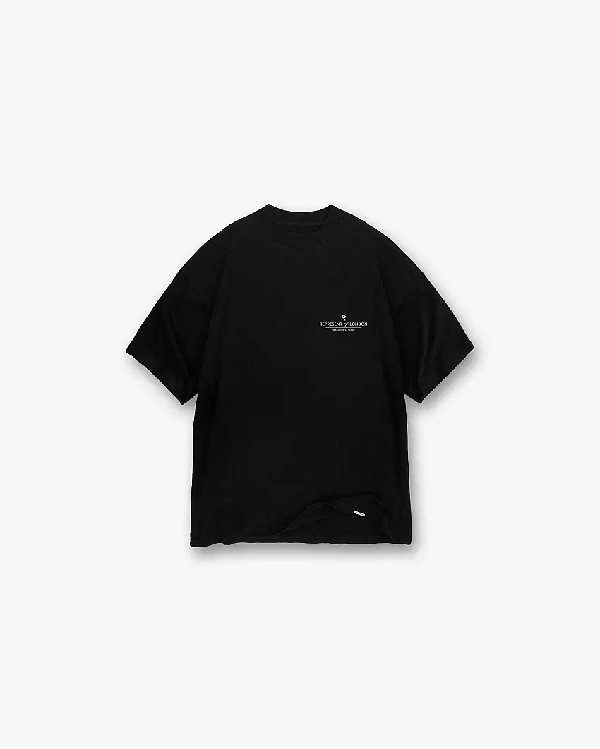 London Store T-Shirt - Jet Black