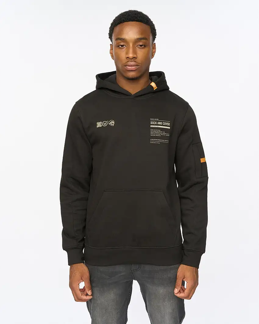 Skullmatic Hoodie Black