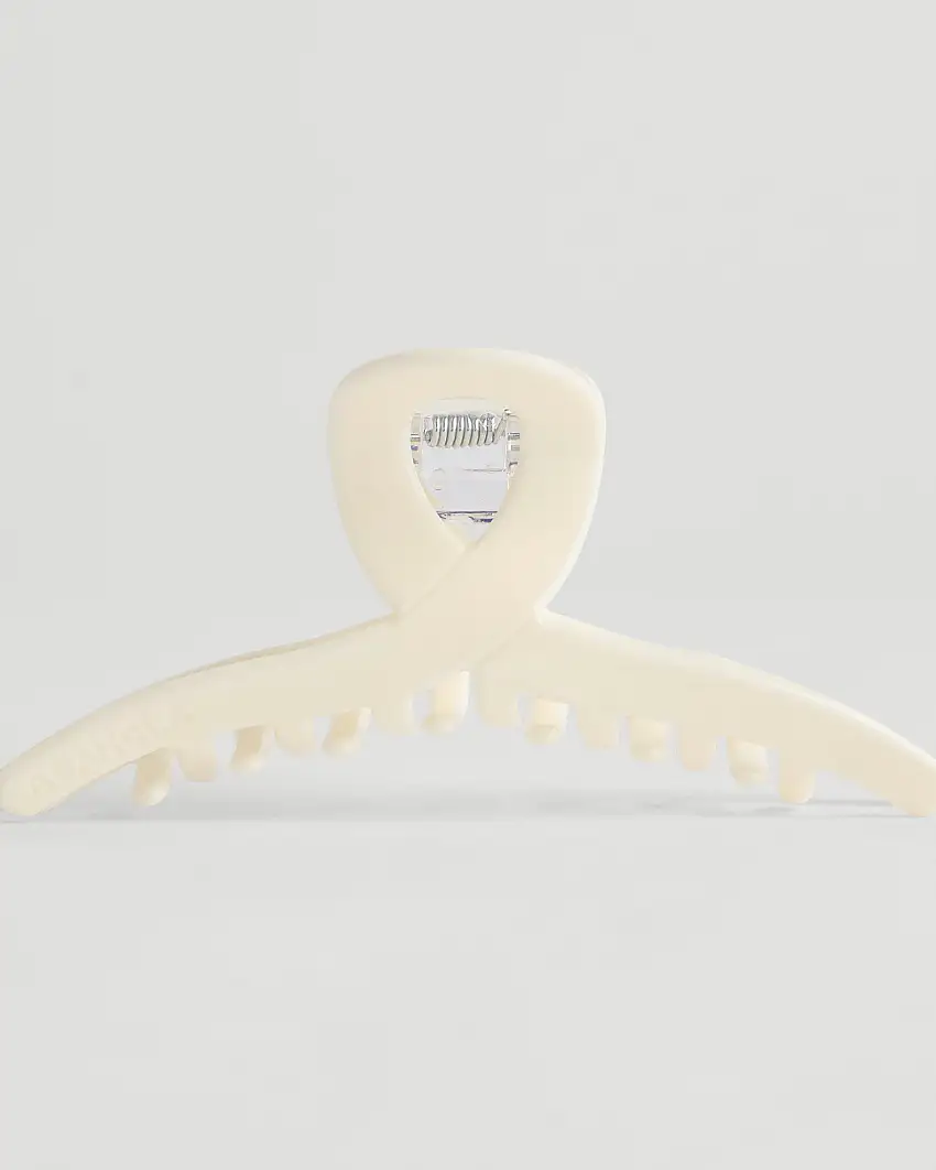 Hair Clip - Marshmallow White