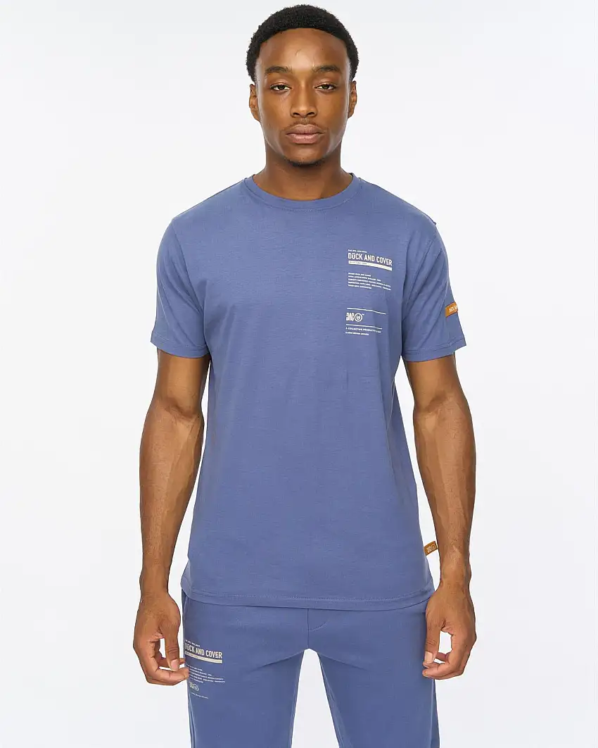 Applewood T-Shirt Denim Blue