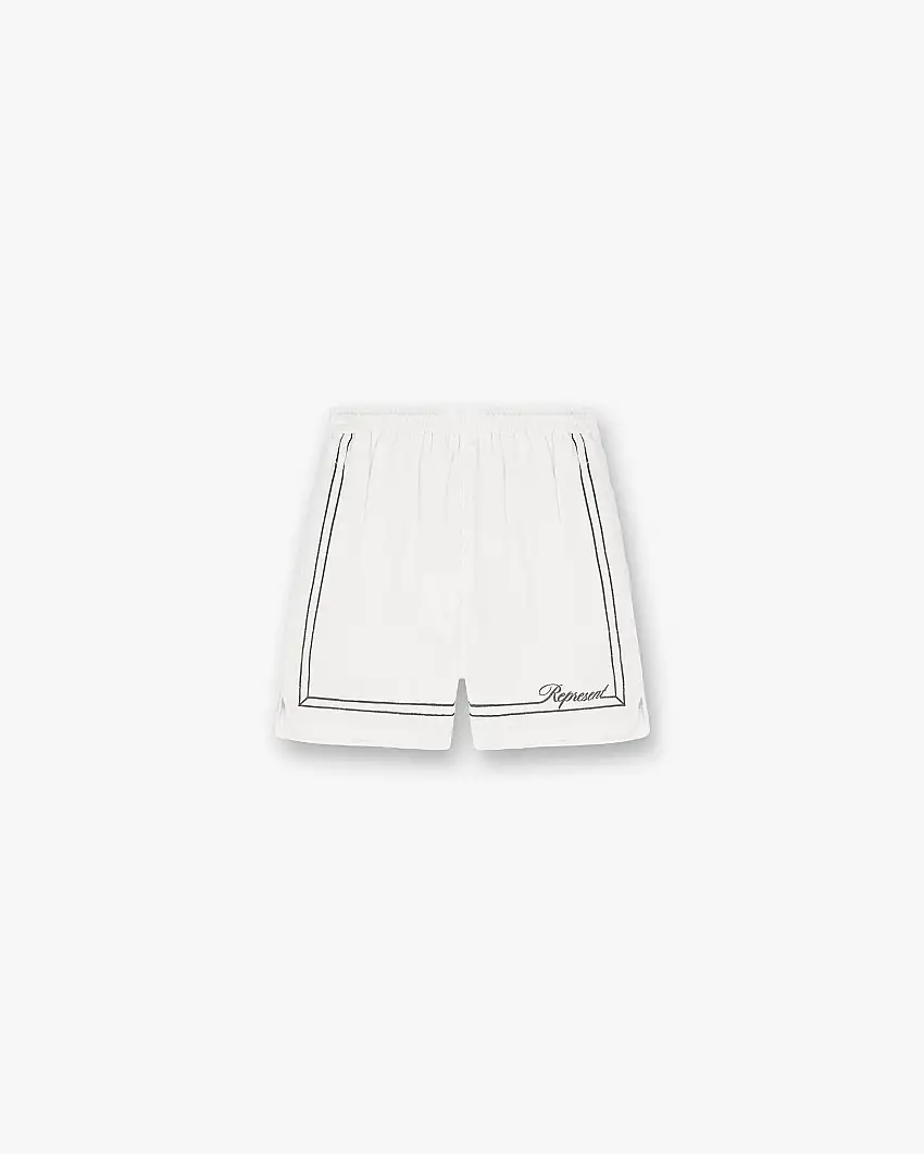 Border Short - Whisper White