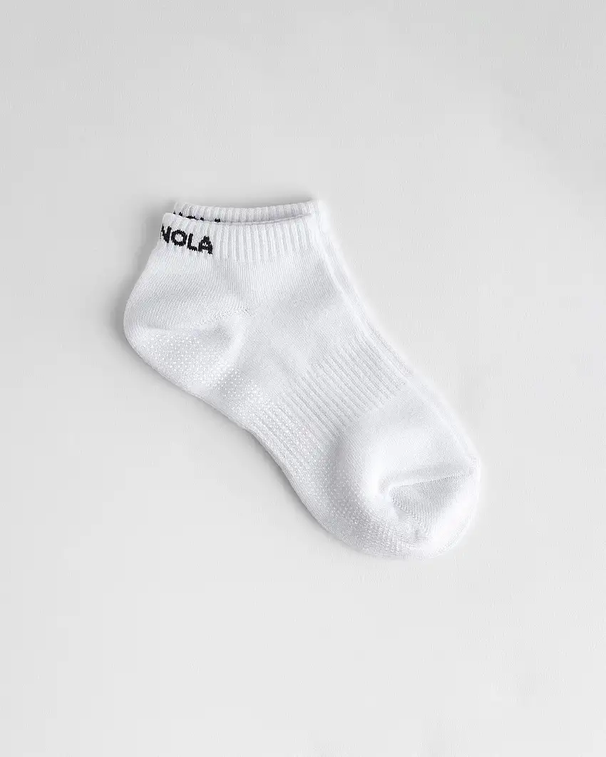Pilates Grip Socks - White