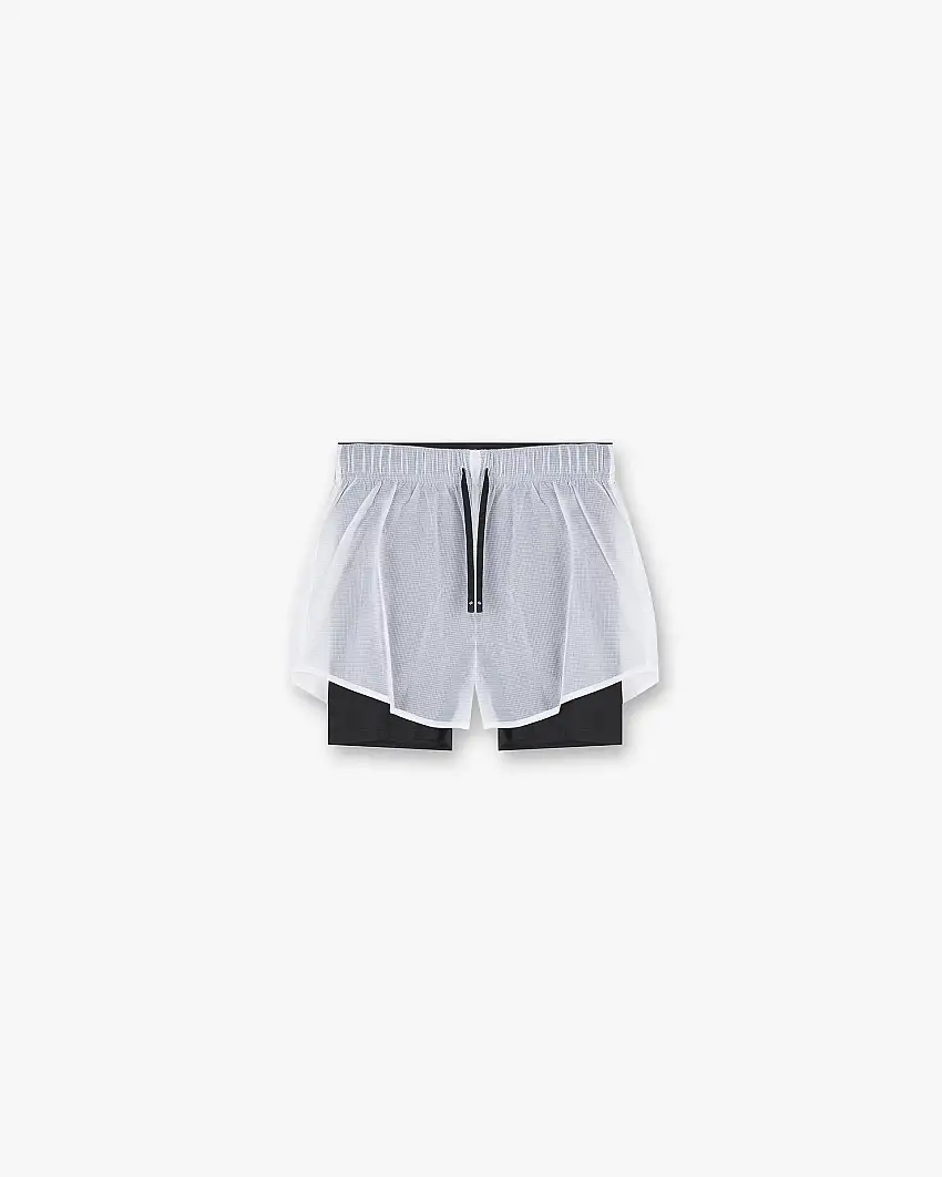 247 Distance 2-In-1 Short - White