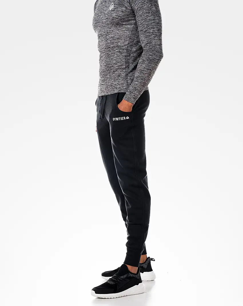 Storm Black Joggers