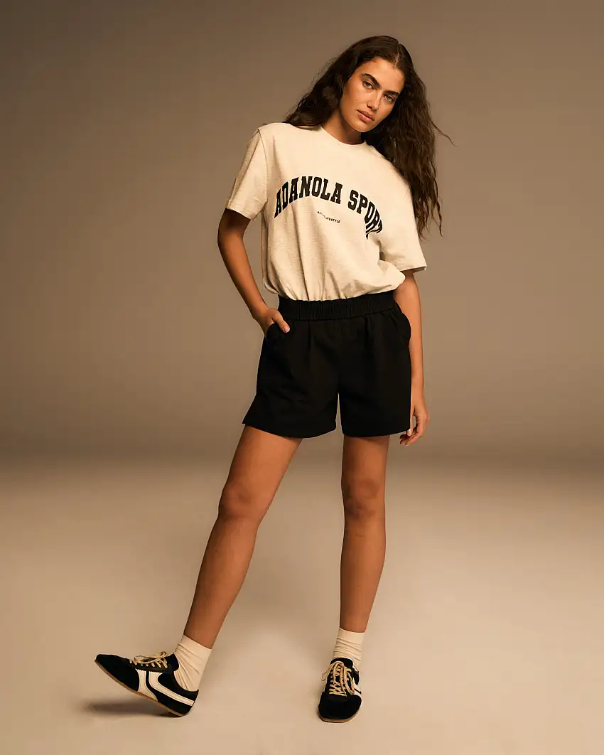 Cotton Shorts - Black