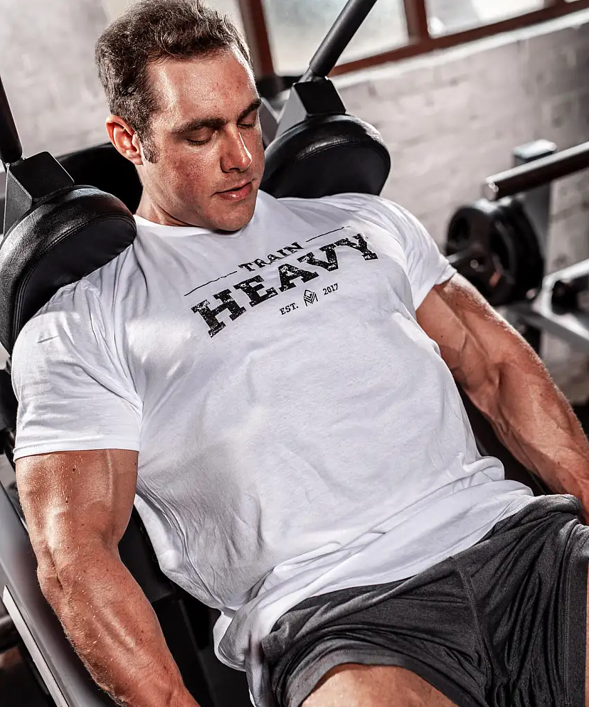 Train HEAVY - Gym T-Shirt