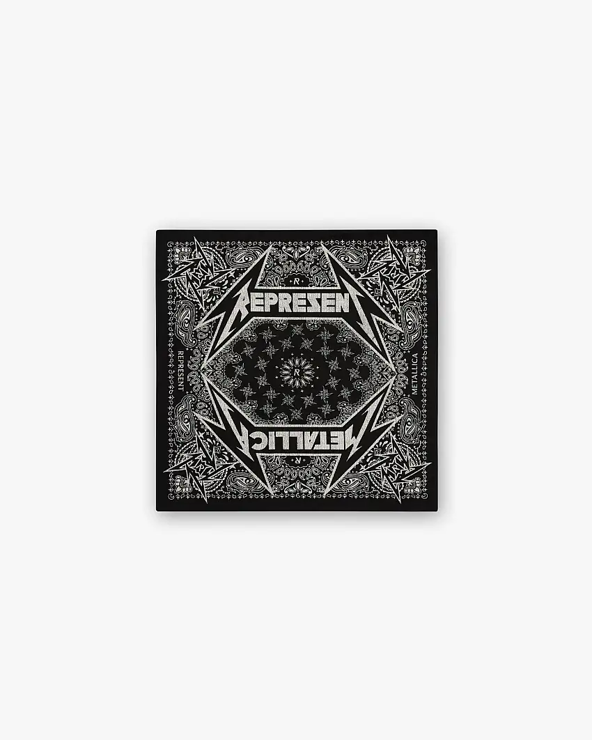 Represent X Metallica Bandana - Black
