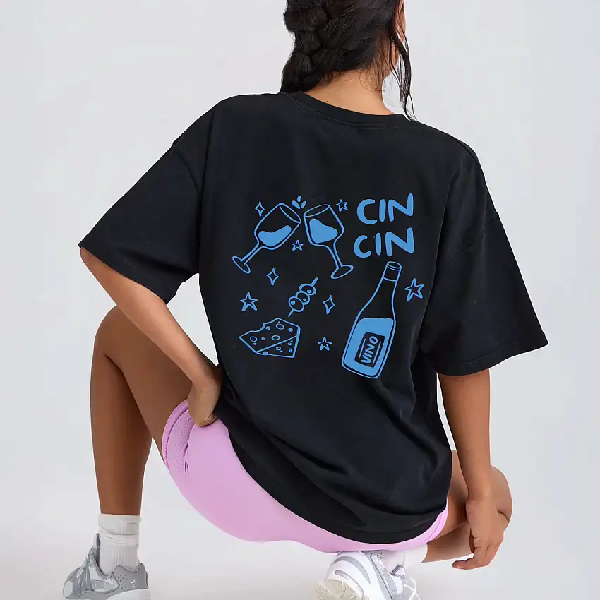 Cin Cin' Wine Cocktail Tshirt