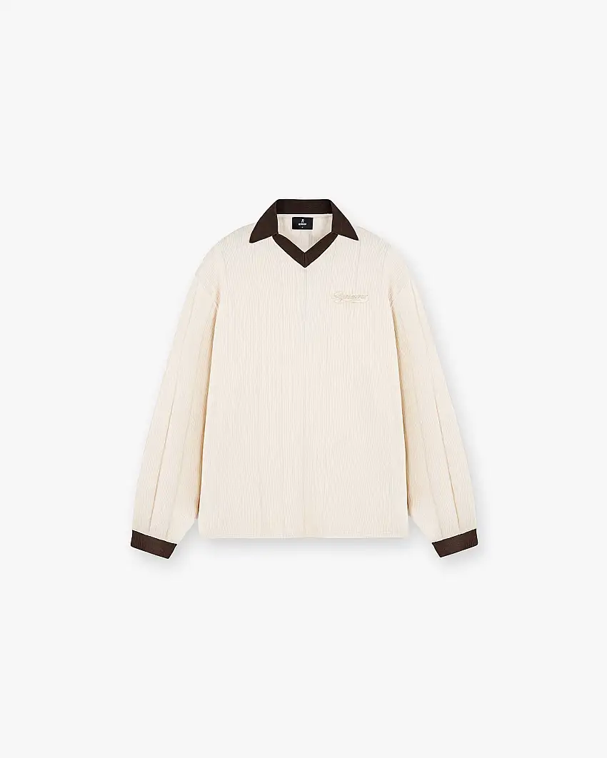 Retro Football Long Sleeve T-Shirt - Shell