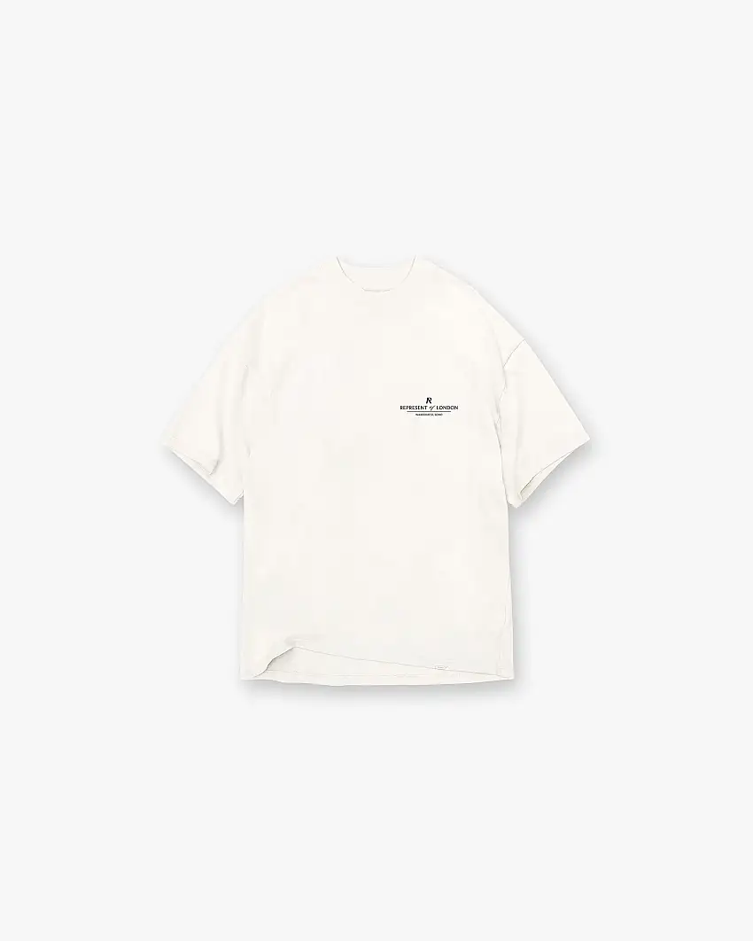 London Store T-Shirt - Flat White