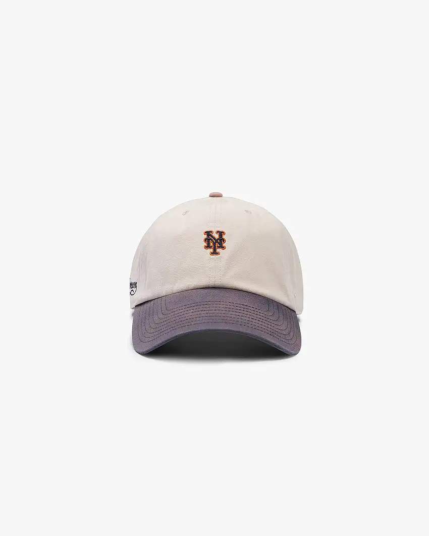 Represent X 47 Mini New York Mets Cap - Off White Navy