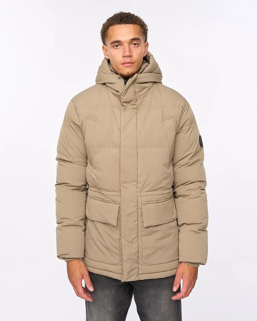 Fletchley Puffer Jacket Beige