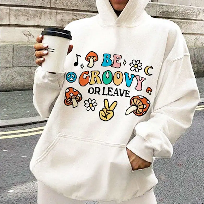 Be Groovy Or Leave' Hoodie