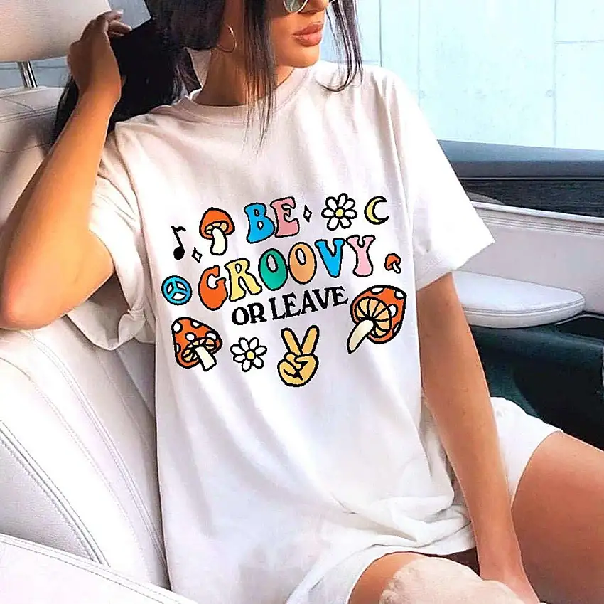 Be Groovy Or Leave' Tshirt