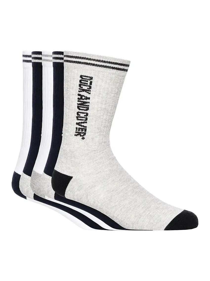 Juble Sports Socks 5pk Assorted