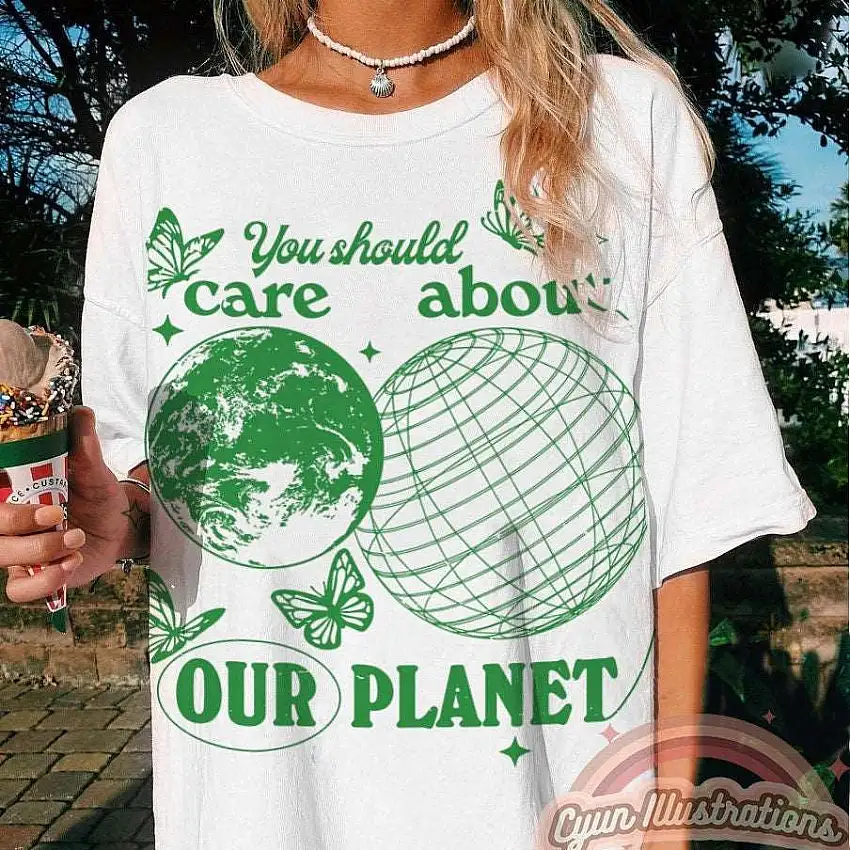 Care About Our Planet' Tshirt