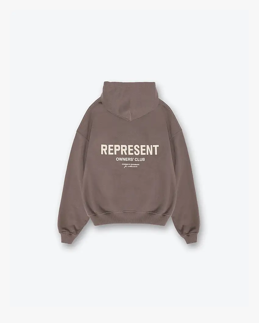 Represent Owners Club Hoodie - Fog
