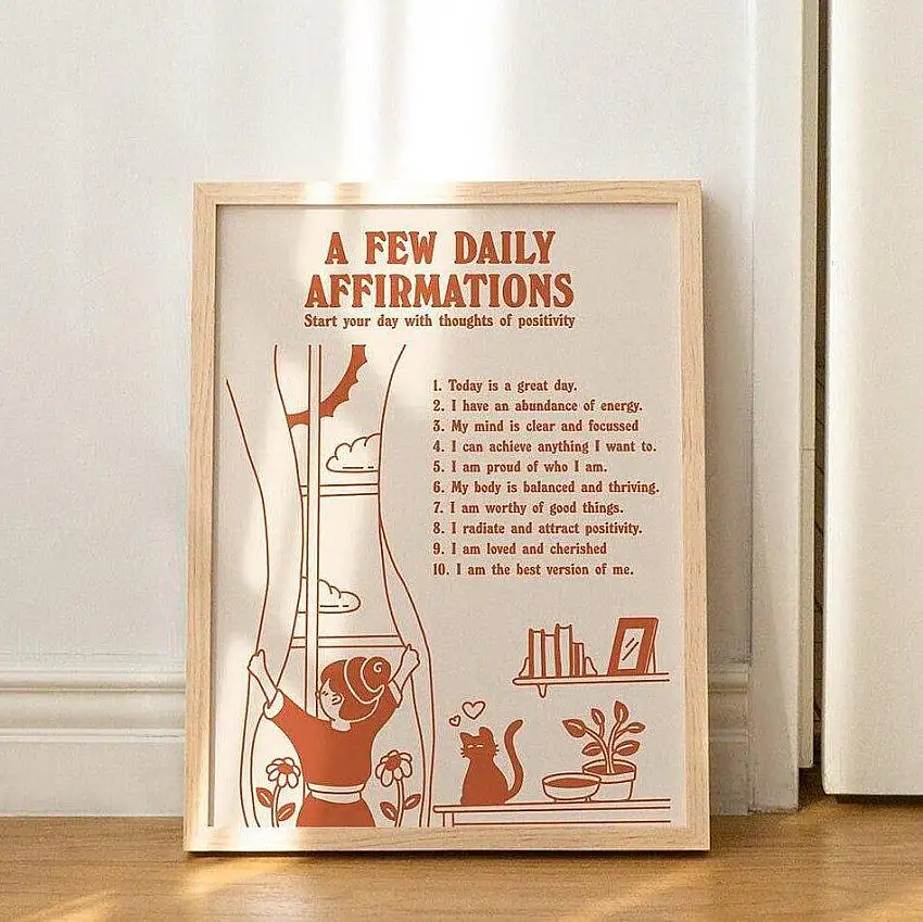 Daily Affirmations' Print