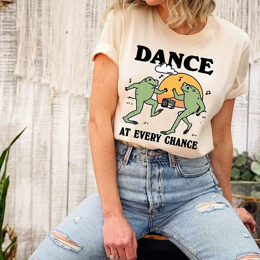 Dance' Frog Tshirt
