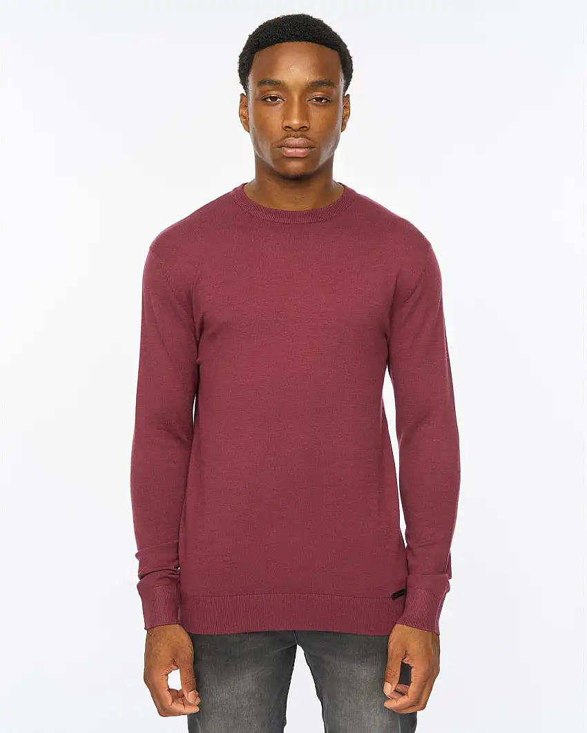 Consenza Crew Knit Raisin