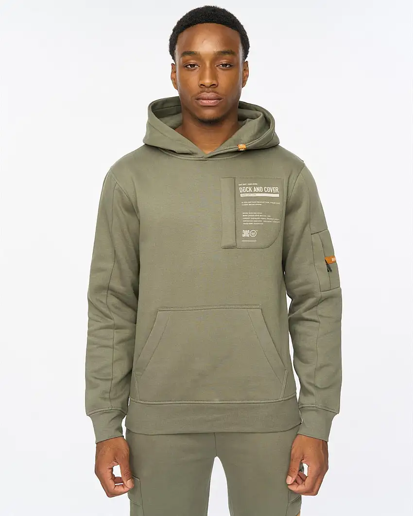 Adamsberg Hoodie Dark Olive