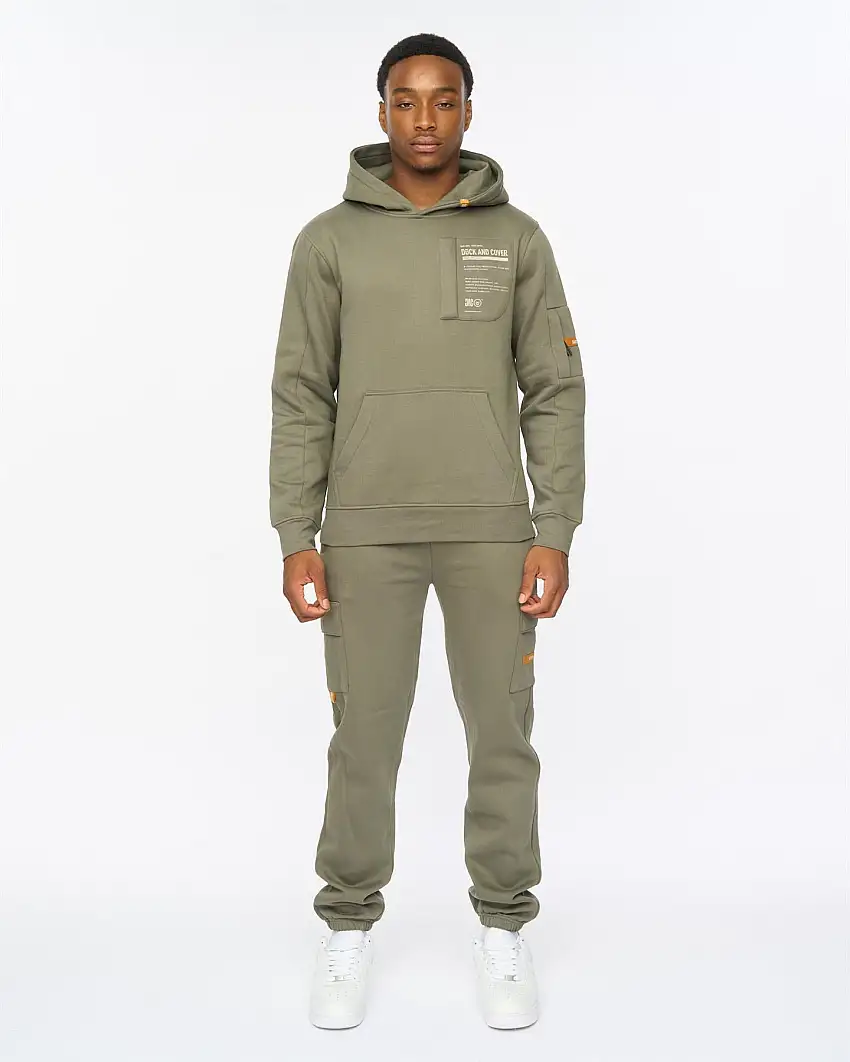 Adamsberg Hoodie & Joggers Set Dark Olive