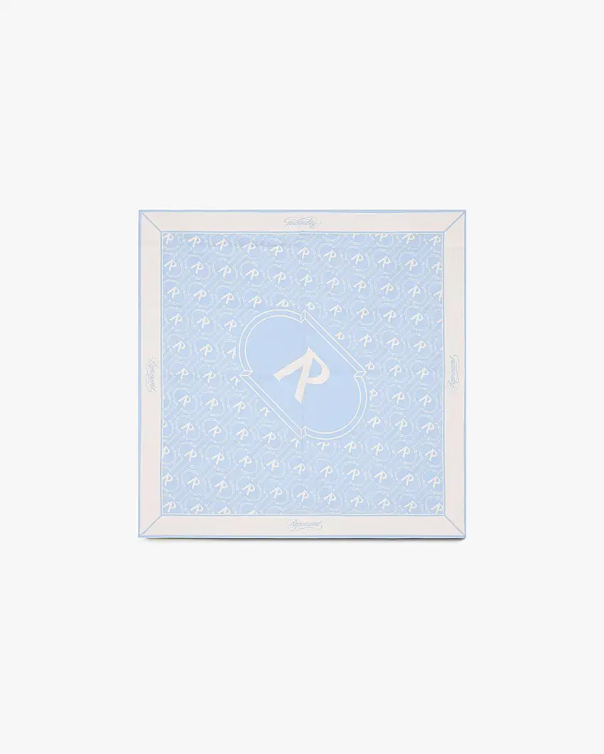 Gran Cru Classe Initial Bandana - Chambray Blue