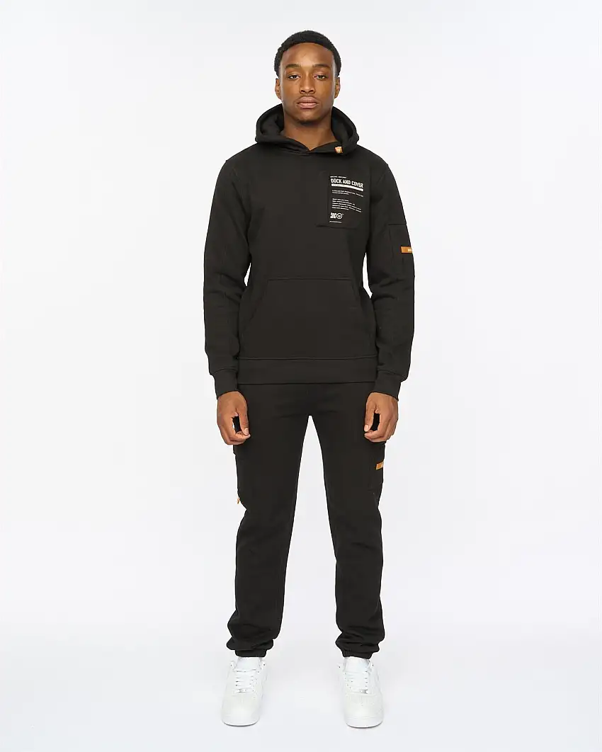 Adamsberg Hoodie & Joggers Set Black