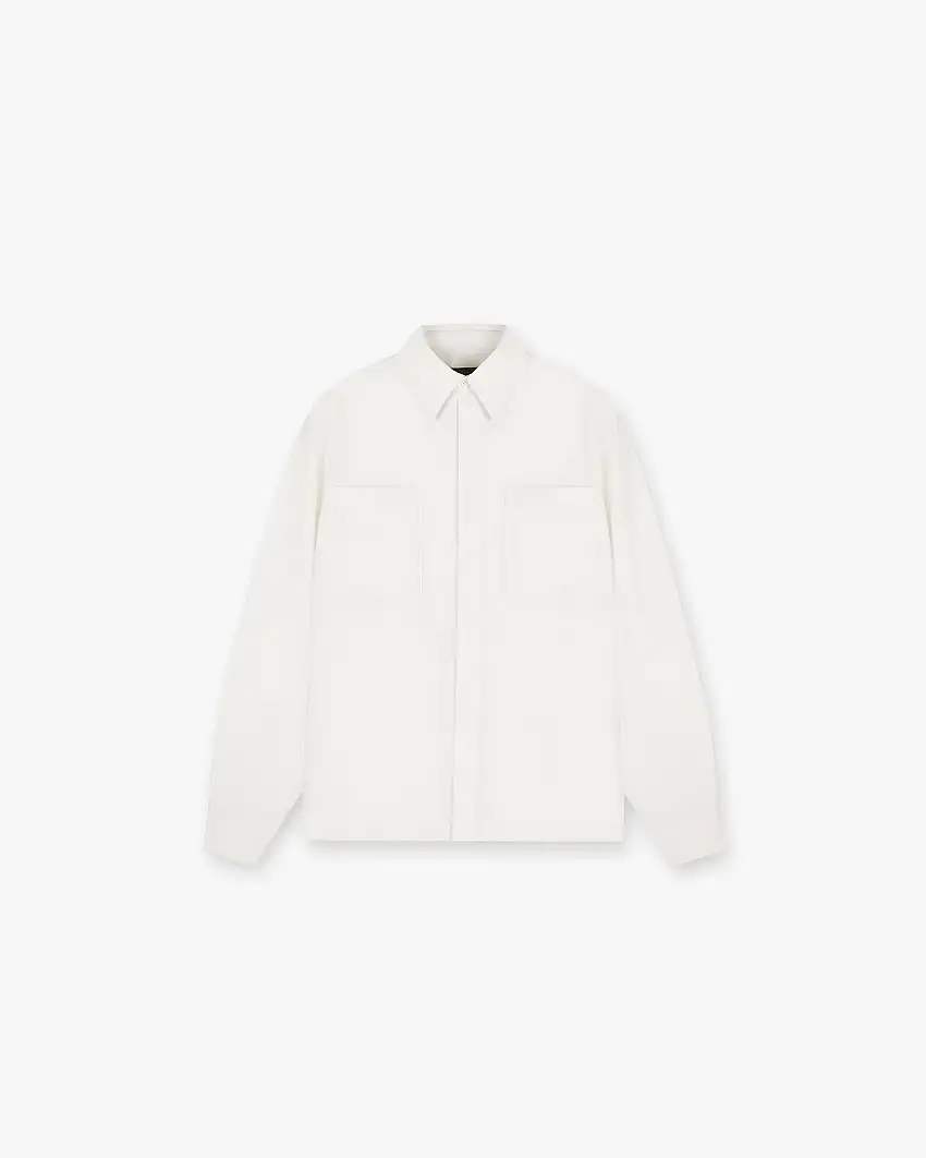 Initial Shirt - Flat White