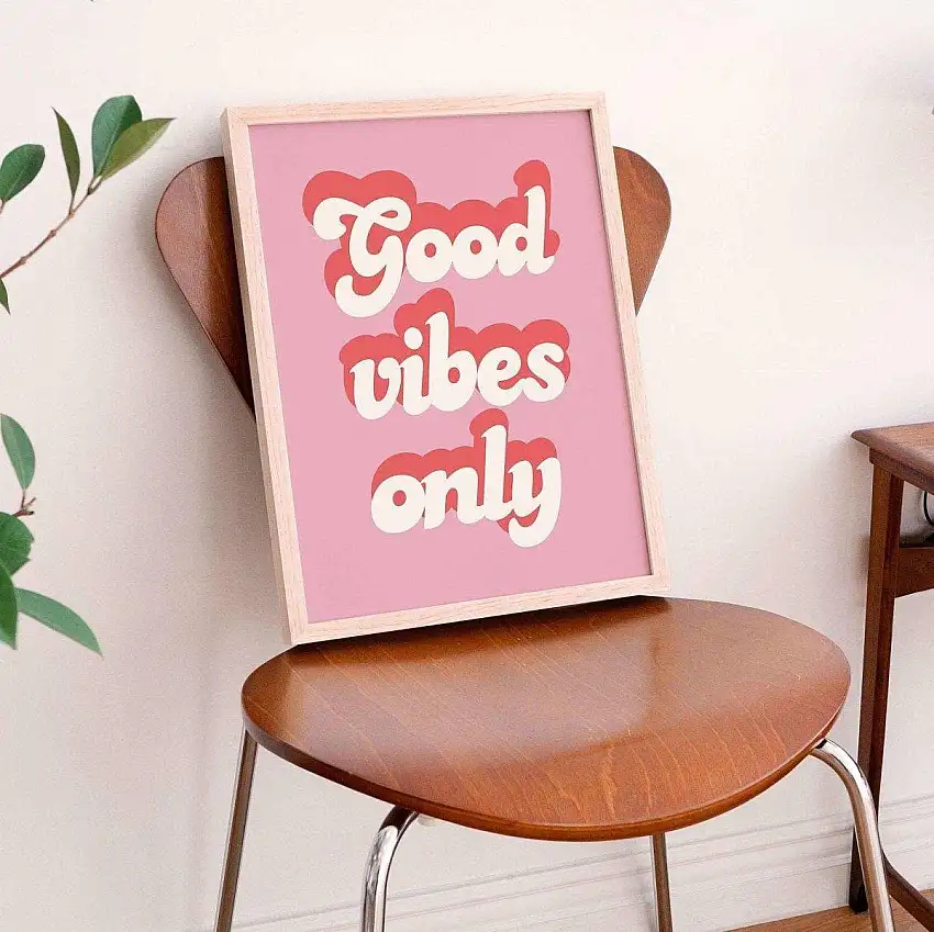 Good Vibes Only' Print