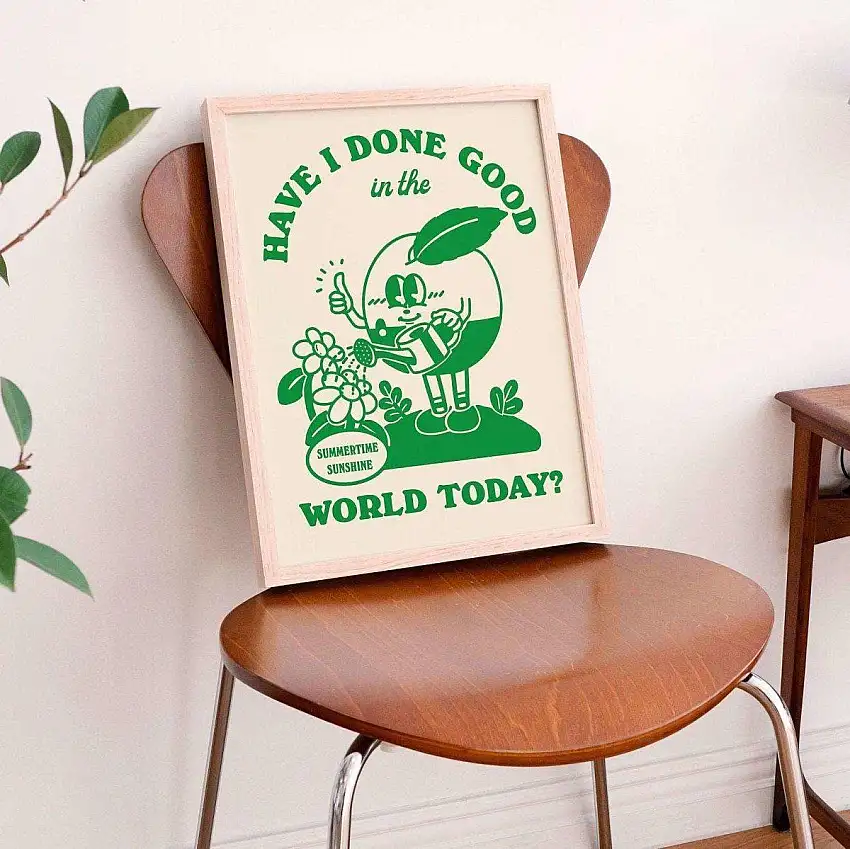 Good in the world' Print