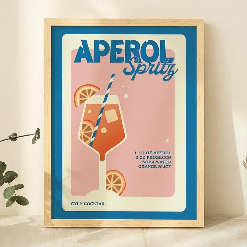 Aperol Spritz' Cocktail Print