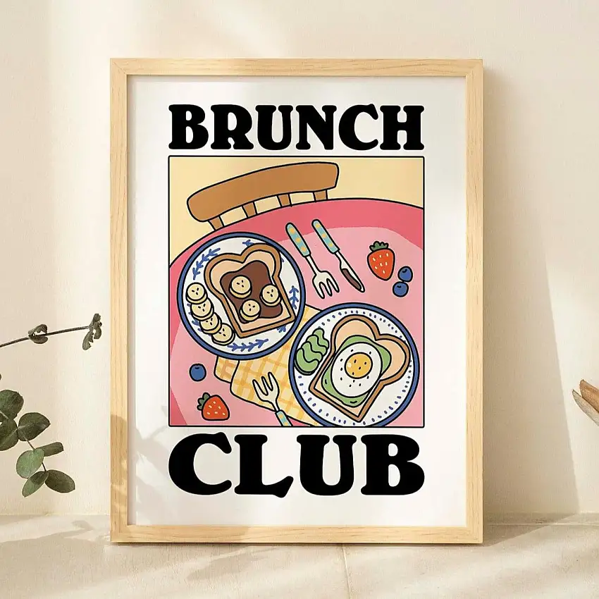 Brunch Club' Print