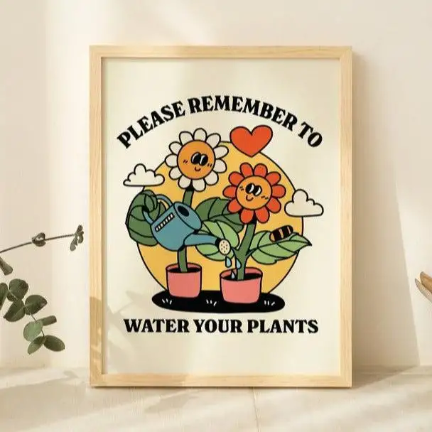 Water Your Plants' Print