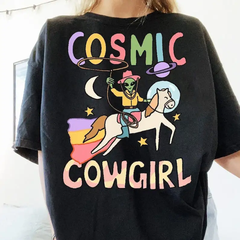 Cosmic Cowgirl' T-shirt