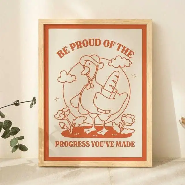 Be Proud' Goose Print