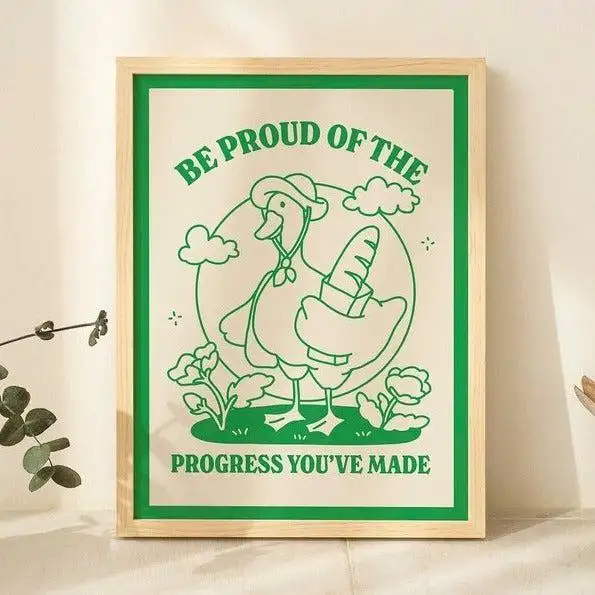 Be Proud' Goose Print