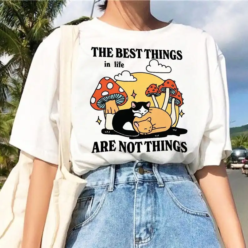 Best things in Life' Cat Tshirt