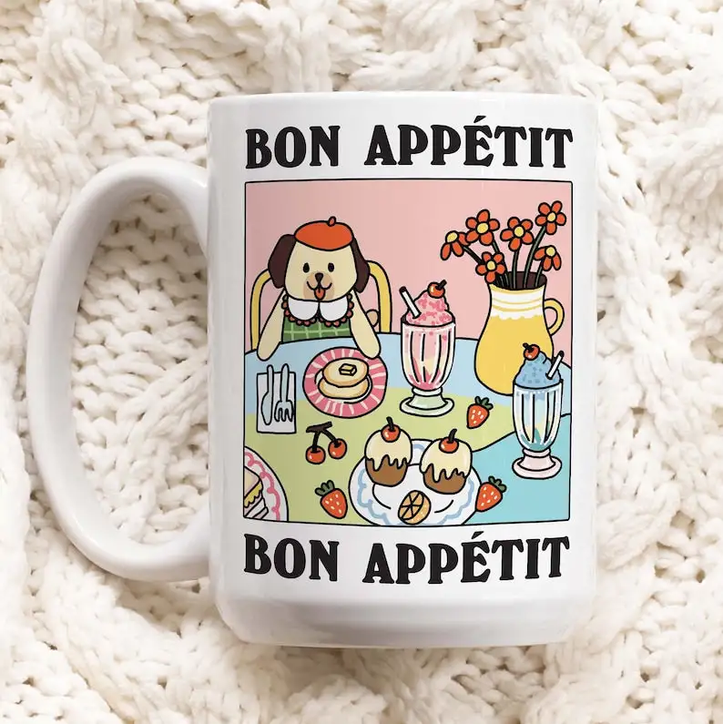 Bon Appetit' Dog Mug