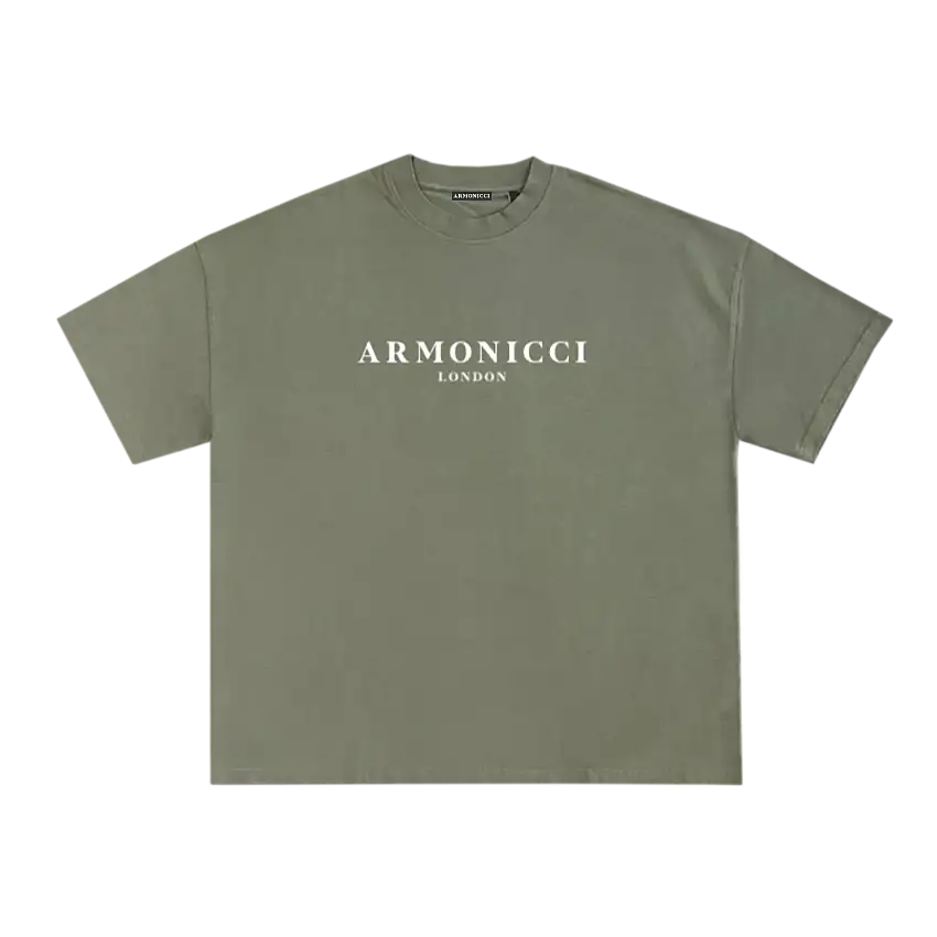 Oversized Khaki T-Shirt