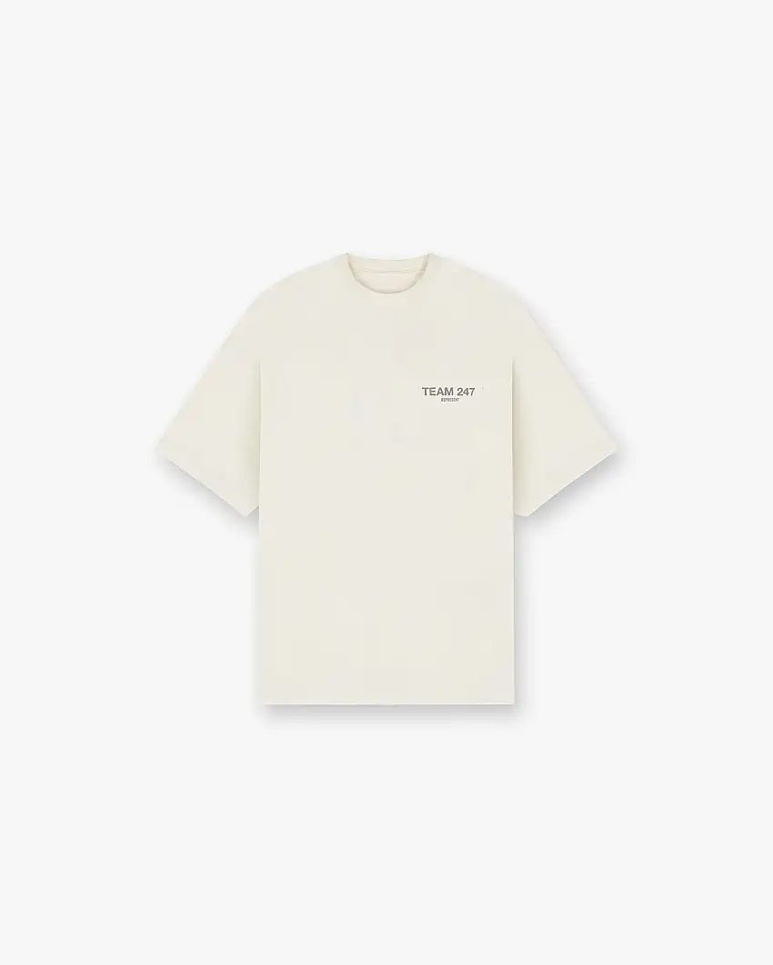 Team 247 Oversized T-Shirt - Cream