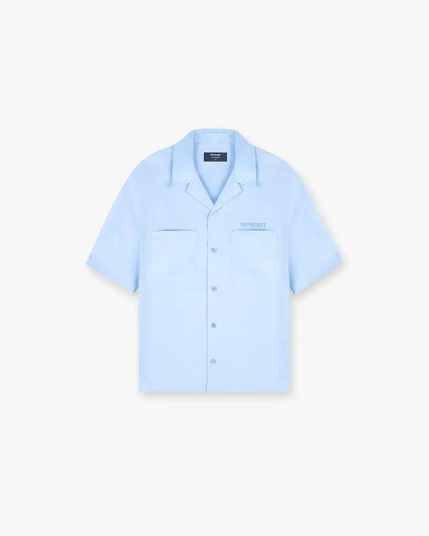 Bowling Shirt - Vista Blue